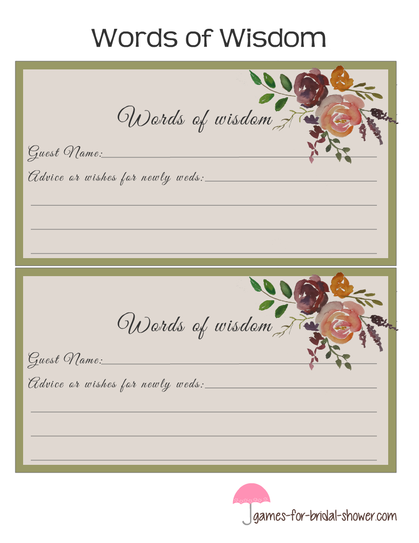 free-printable-bridal-shower-words-of-wisdom-cards