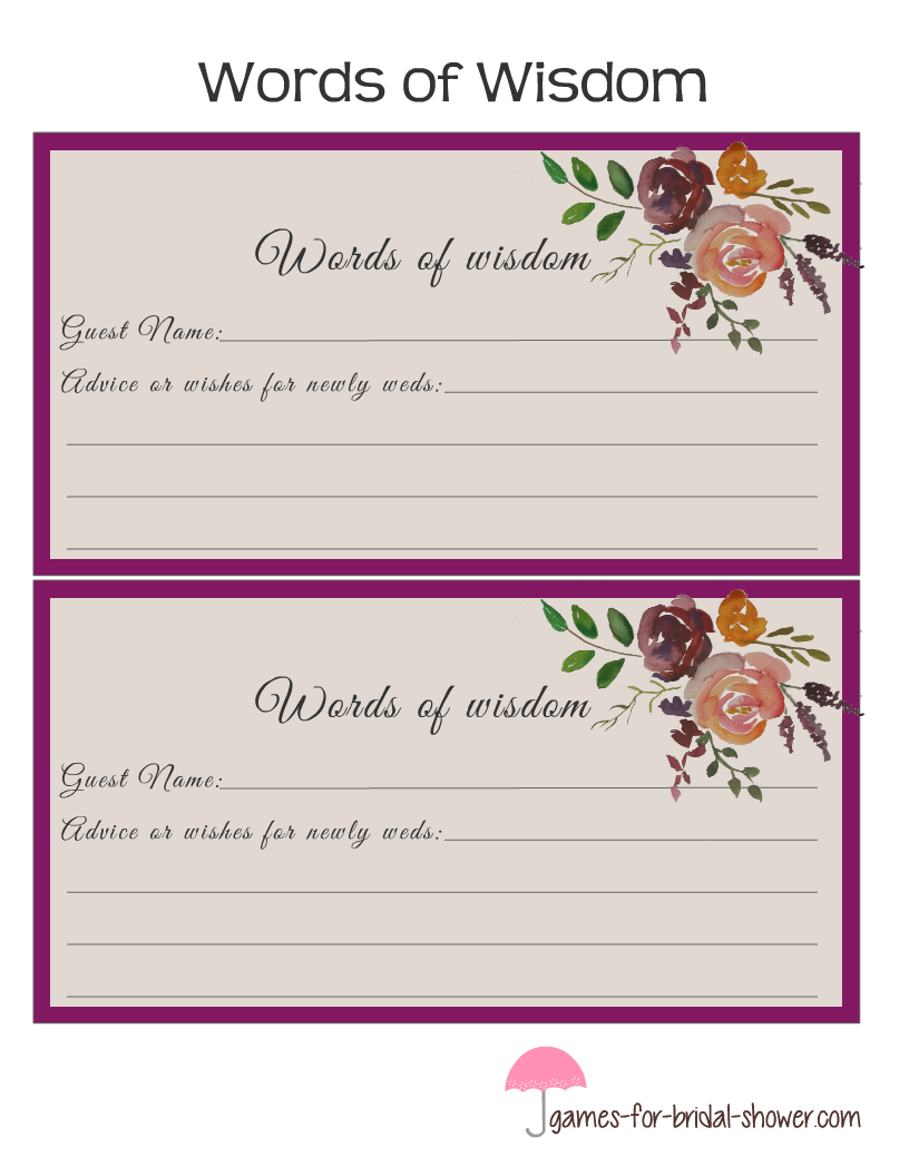 free-printable-bridal-shower-words-of-wisdom-cards