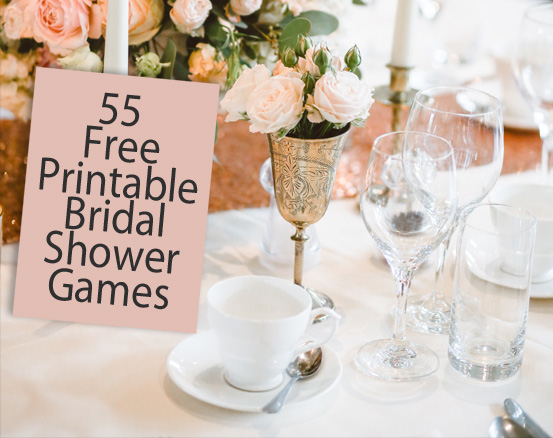 55 Free Printable Bridal Shower Games Best Fun Games